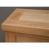 Bordeaux Solid Oak Furniture Console Table RG9HT
